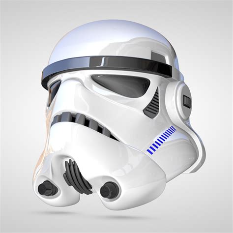 3d Stormtrooper Helmet Model