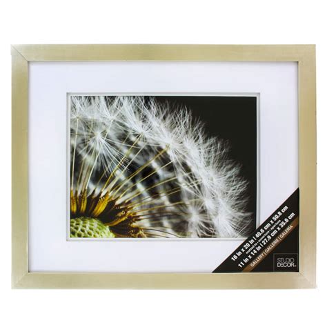 Champagne Gallery Wall Frame With Double Mat By Studio Décor® Michaels