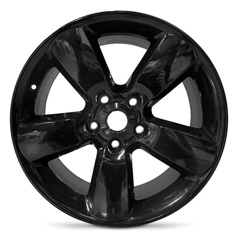 New Wheel For 2013 2021 Dodge Ram 1500 20 Inch Black Alloy Rim Ebay