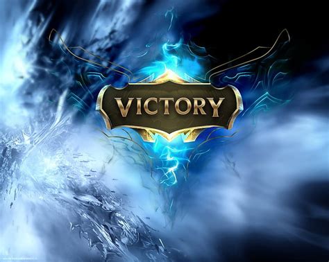 League Of Legends Victory Screen