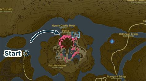 Hylian Shield Location In Zelda Tears Of The Kingdom