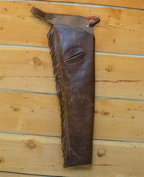 Shotgun Chap With Fringe And Pocket Made In Usa Chaps