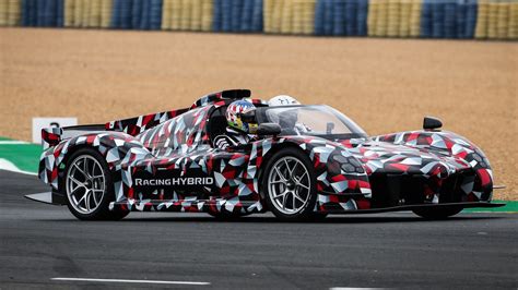 Heres Toyota Showing Off Its Gr Super Sport Hybrid Hypercar At Le Mans