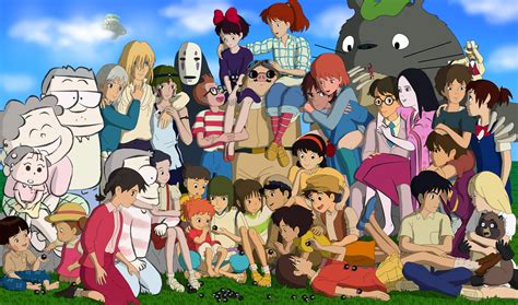 Ghibli Party By Koni Art Deviantart Com On Deviantart