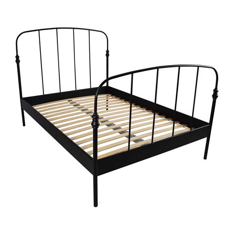 What would you like to do? 62% OFF - IKEA IKEA SVELVIK Full Size Black Bed Frame / Beds