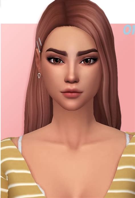 Aesthetic Sims Character In 2020 Sims 4 Gameplay Sims Hair Sims 4