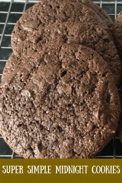 Midnight Cookies Recipe Quick And Tasty Katykicker