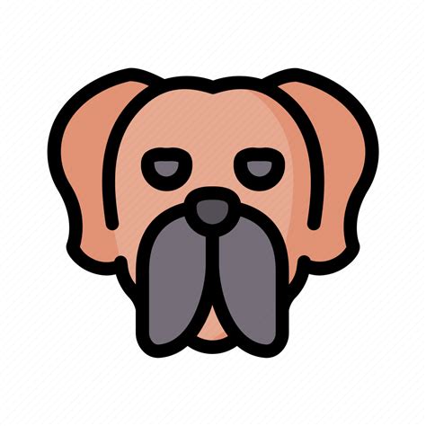 English Mastiff Dog Animal Avatar Puppy Icon Download On Iconfinder