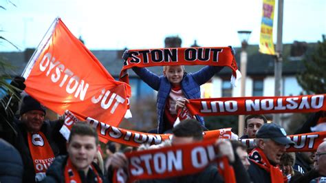 Blackpool Fan Arrested Over Oyston Coach Protest Football News Sky