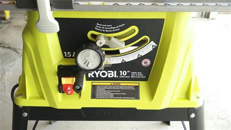 Ryobi 10 Table Saw With Stand Rts10g For Sale In Benton Harbor Mi