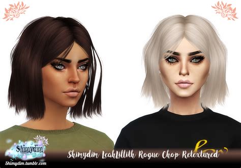 Shimydim Sims S4 Leahlillith Rogue Retexture Chop Naturals