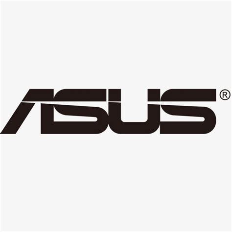 The Asus Logo On A White Background