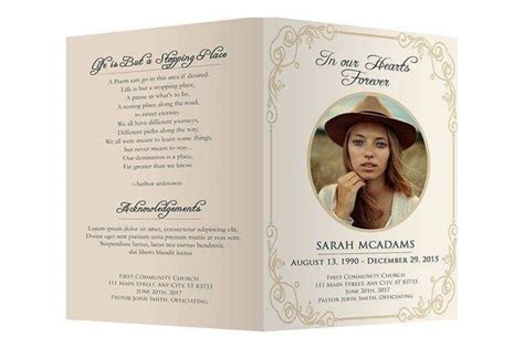 12 Personalized Memorial Card Designs And Templates Psd Ai Free
