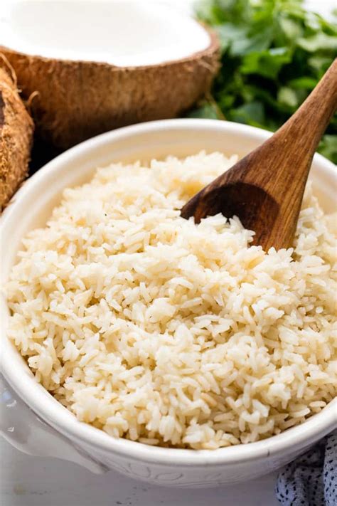 Coconut Rice Is Easy To Make And The Perfect Side Dish For So Many