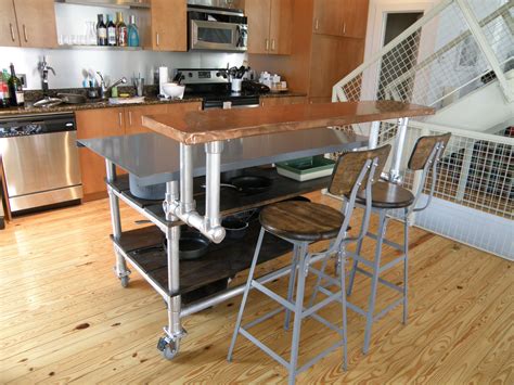 12 Diy Kitchen Island Designs And Ideas Home And Gardening Ideas