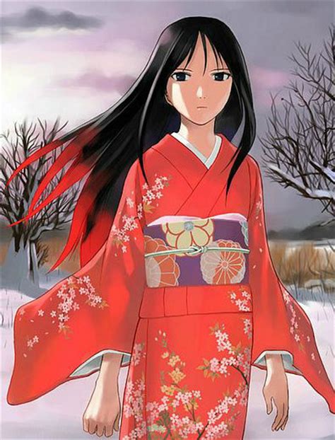 Anime Girl Wearing Kimono Anime Fan Art 35314316 Fanpop