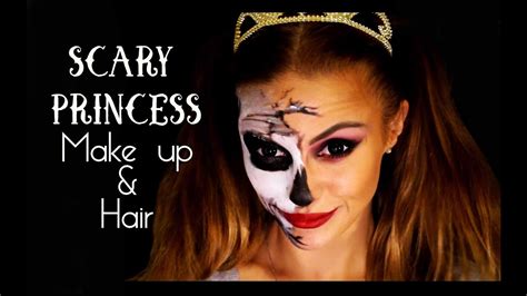 Halloween Scary Princess Makeup Tutorial Youtube