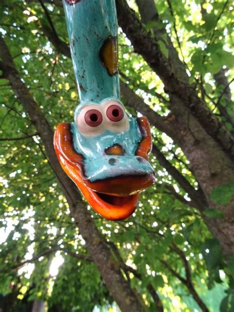Snakes are an important native part of the old forest ecosystem and we have several species that call it home. Ceramic tree snake, 52 cm, for hanging, frostproof, unique ...