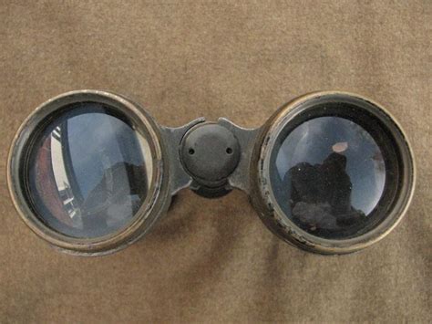 war department militaria wwi german fernglas 08 binoculars by leitz
