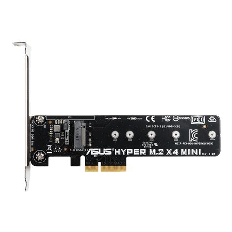 M.2, formerly known as the next generation form factor (ngff), is a specification for internally mounted computer expansion cards and associated connectors. ASUS Hyper M.2 X4 Mini Card M.2 to 32Gbit/s with PCIE slot flexibility Retail | AVADirect