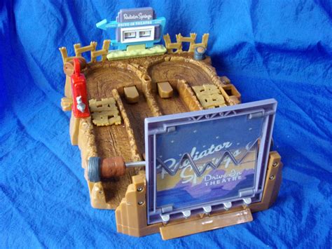 Radiator Springs Disney Pixar Cars Drive In Theater Track Playset Launcher Piece Ebay