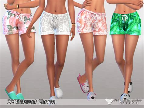 Pyjama Shorts Pack Waiting For Spring By Pinkzombiecupcakes At Tsr