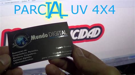 Antónimo total 2 que actúa con simpatía o. tarjetas de presentación PARCIAL UV - YouTube