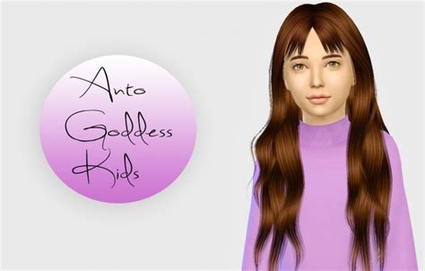 Anto Goddess Hair Kids Version At Simiracle Sims 4 Updates