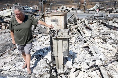 California Wildfire Victims Start To Return Home Face Long Road