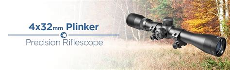 Barska 4x32 Plinker 22 Riflescope Black Matte 4x32mm