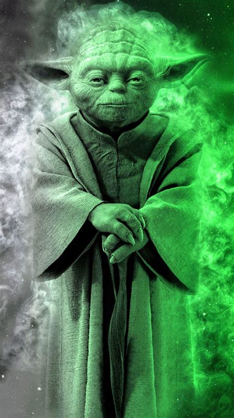 Cool Aussehende Kunstwerke Von Jedi Meister Yoda Starwars Yoda