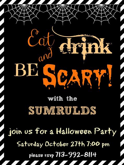 Crafty in Crosby: Halloween Party Invitations - Please help us choose!