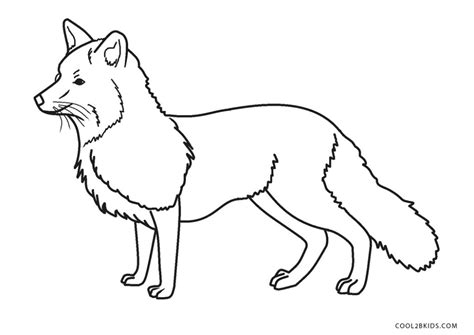 Ausmalbilder Fuchs - Malvorlagen kostenlos zum ausdrucken