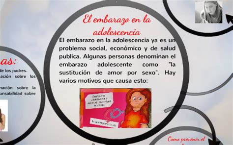 El Embarazo En La Adolescencia By Daniela Alejandra Lozano Pazmi O