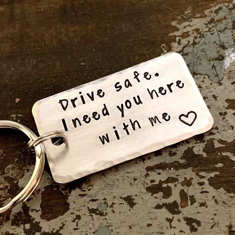Drive Safe Keychain New Driver Keychain Sweet 16 T Be Safe