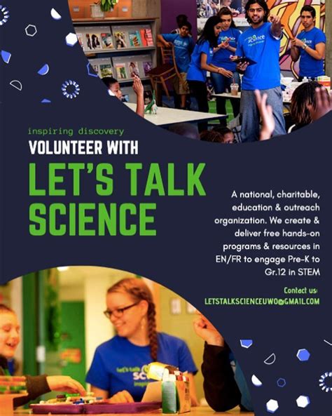 Lets Talk Science Volunteers London Environmental Network