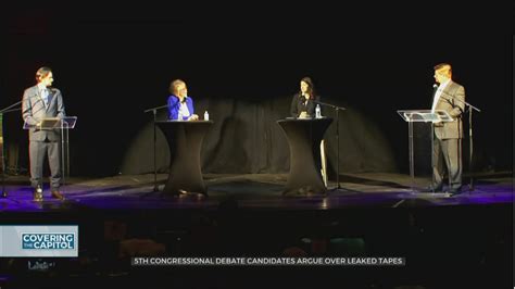 5th Congressional Debate Candidates Argue Over Leaked Tapes