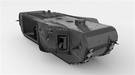 K Wagen Tank 3d Model Cgtrader