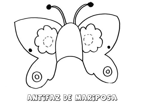 Imprimir Antifaz De Mariposa Dibujos Para Colorear Con Los Niños