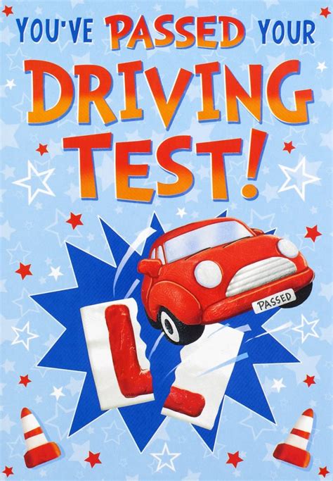 Passeddriving Test Male Greeting Cards Lp Wholesale