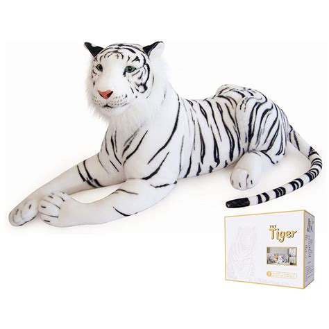Buy White Siberia Real Life Tiger Stuffed Animal Giant Animal Tiger