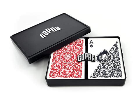 Copag 1546 Plastic Playing Cards Red And Black Bridge Regular Index