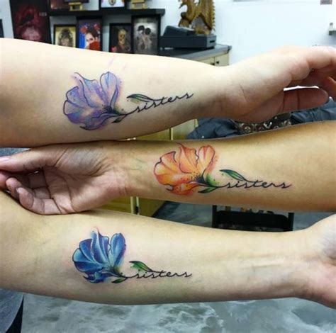 55 heart melting sister dedicated tattoos designs ideas to. 40+ Super Cute Sister Tattoos - TattooBlend