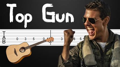 Ost Top Gun Anthem Guitar Tutorial Guitar Tabs Guitar Lesson Youtube