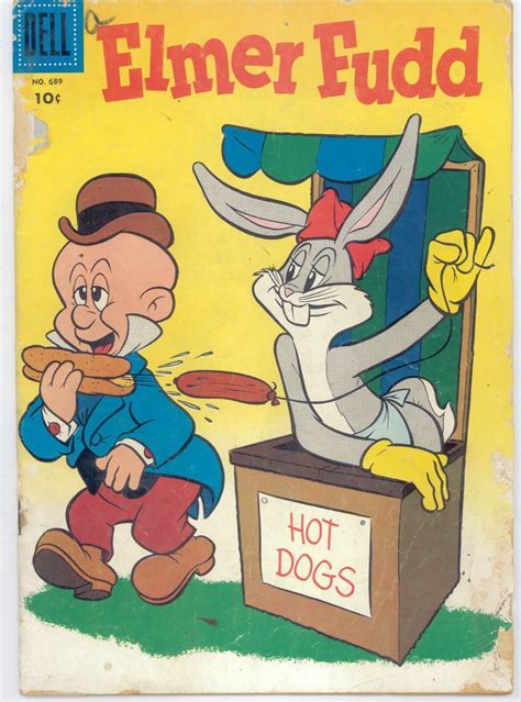 Elmer Fudd Comic Book Vintage 1956 Dell Warner Bros Cartoon 689