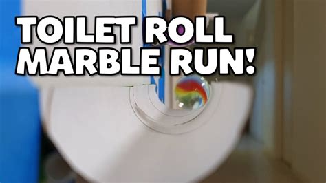 How To Make A Marble Run From Toilet Rolls Youtube