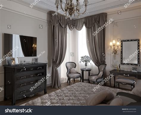 Classic interior design is not only able to create a luxurious and elegant impression, but also can provide a sense of comfort and a pleasant warm atmosphere. Luxury Classic Modern Bedroom Interior Design Stock ...