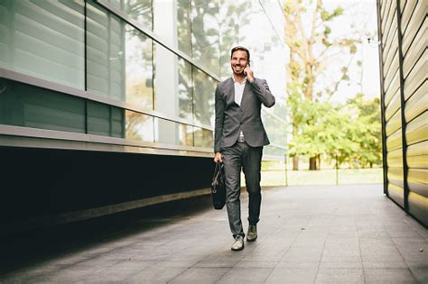 Businessman Going To Work Stock Photo - Download Image Now - iStock