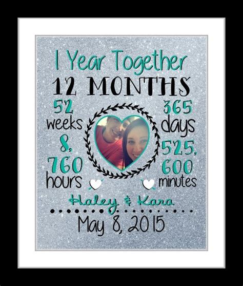 Maybe you would like to learn more about one of these? First anniversary gift, together 1 year anniversary gift ...