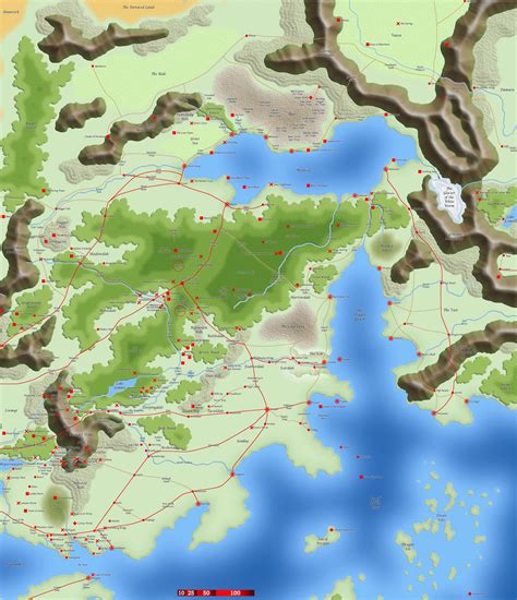 Dnd 5e Map Of Faerun